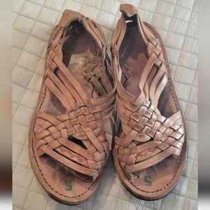 Handmade Tan Leather Sandals